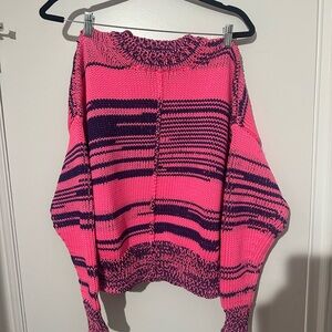 Isabel Marant pink knit sweater